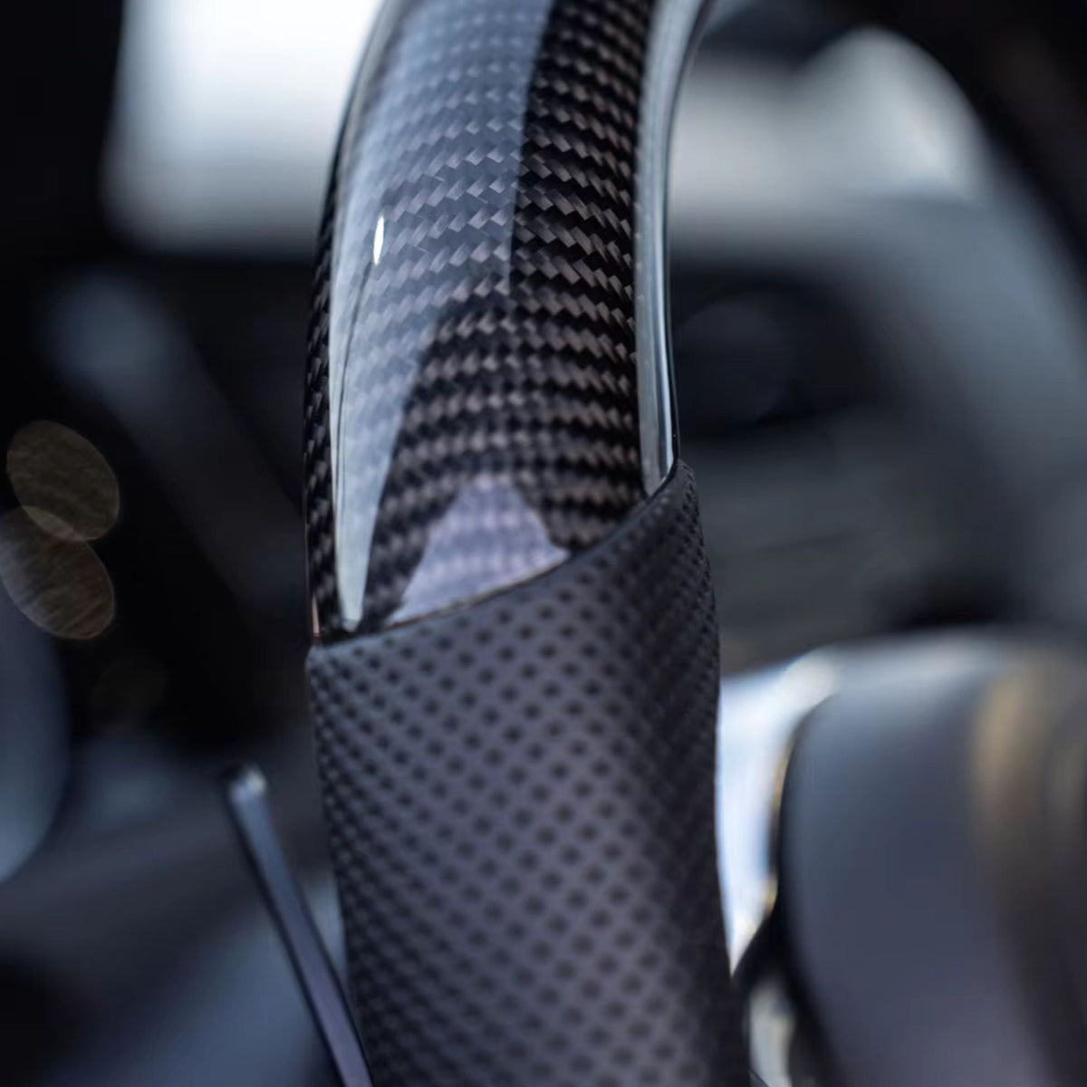 OPTIC Carbon Fibre Custom Steering Wheel For VW Scirocco MK3 (2013-2018)