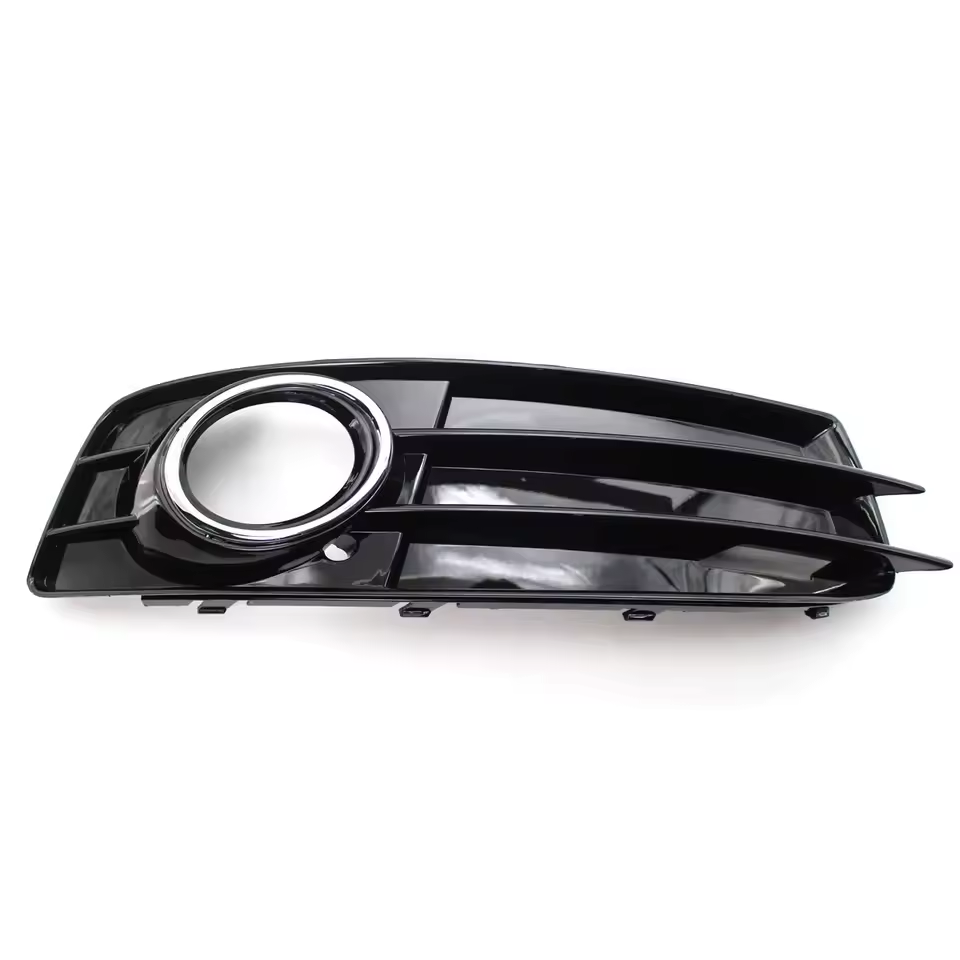 Audi A3 8P S-Line Gloss Black Fog Light Grills (2008-2012)