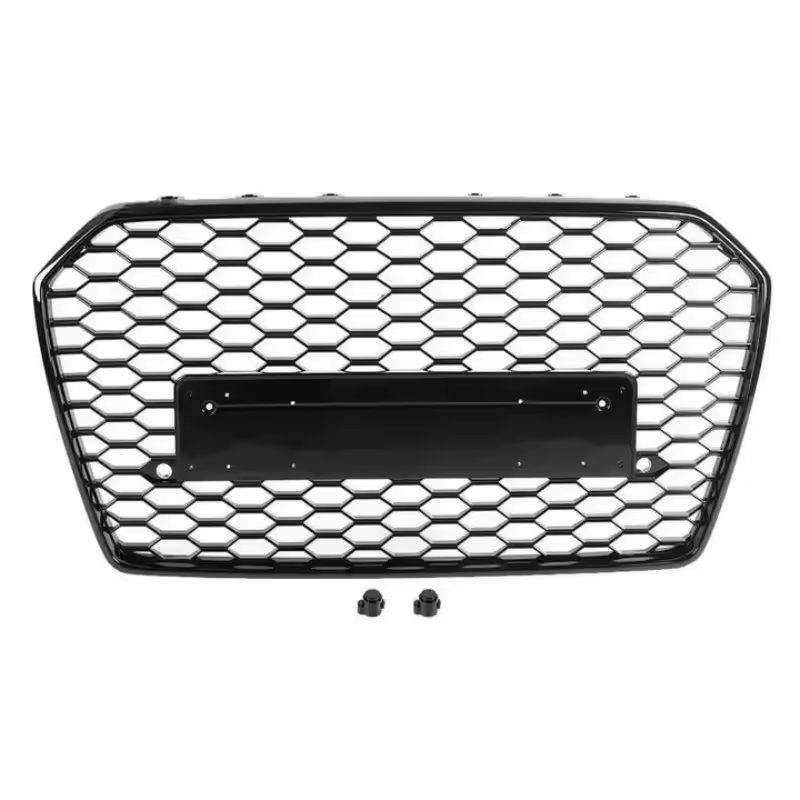 Audi A6/S6 C7 Facelift RS6 Style Gloss Black Honeycomb Grill (2016-2018)