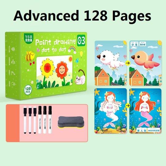 Magical Tracing Workbook Reusable Toddler Learning Toys