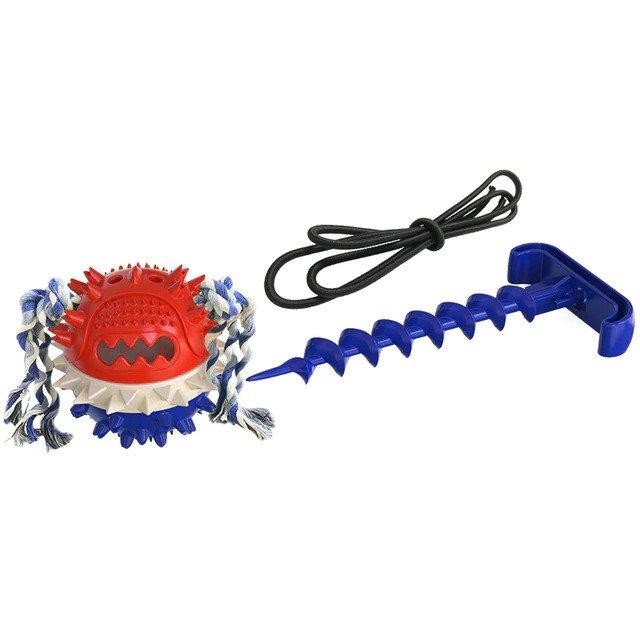Pet rope ball outdoor training toy, chewing product