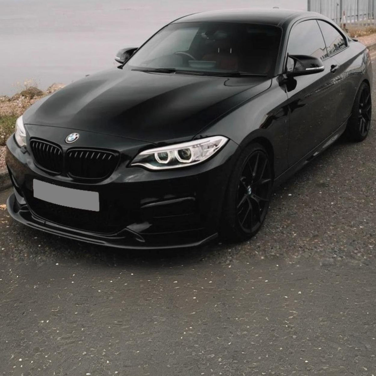 BMW 2 Series F22 F23 Carbon Fibre Front Bumper Splitter (2014-2020)