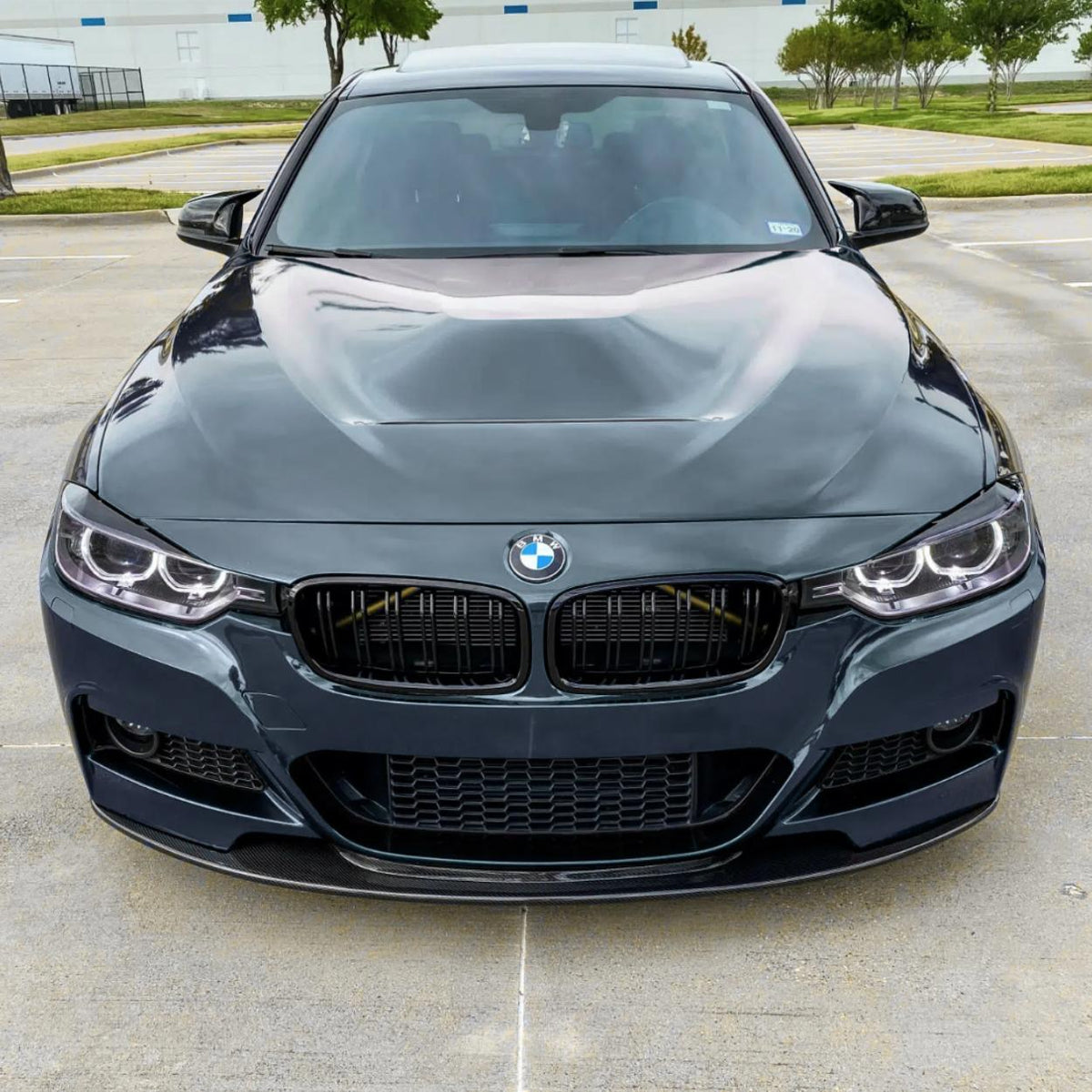 BMW 3 Series F30 / F31 Carbon Fibre Ap Style Front Bumper Splitter (2012-2019)