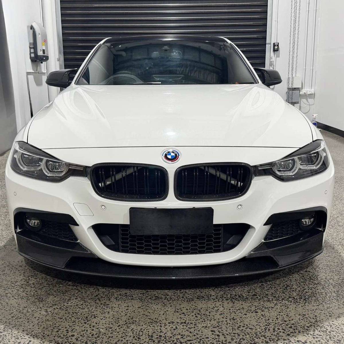 BMW 3 Series F30 / F31 Carbon Fibre Mp Style Front Lip Splitter (2012-2019)