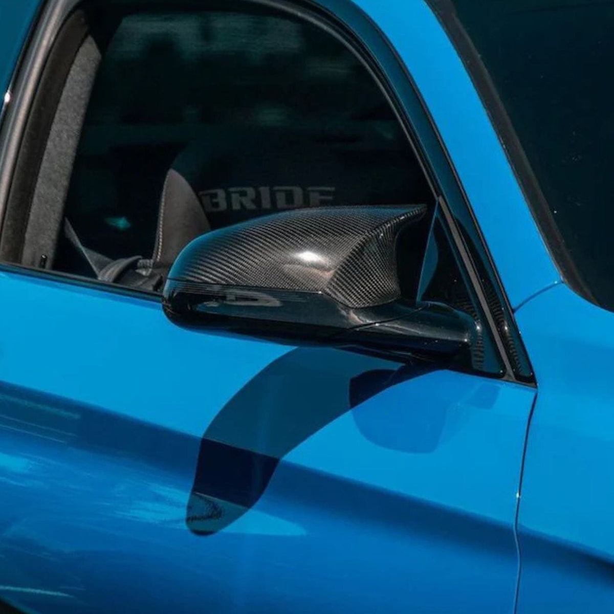BMW M2 Competition F87 | M3 F80 | M4 F82/F83 Pre-Preg Dry Carbon Fibre Mirror Covers By OPTIC (2014-2021)