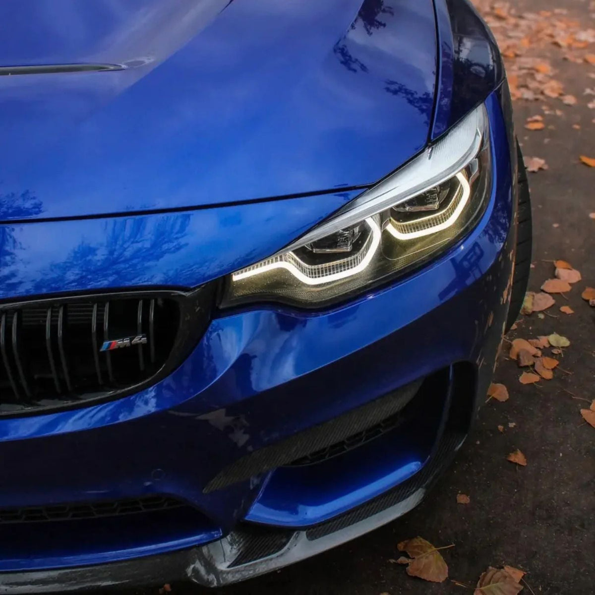 BMW M3 F80 / M4 F82 F83 Carbon Fibre Cs Style Front Lip Splitter (2014-2019)