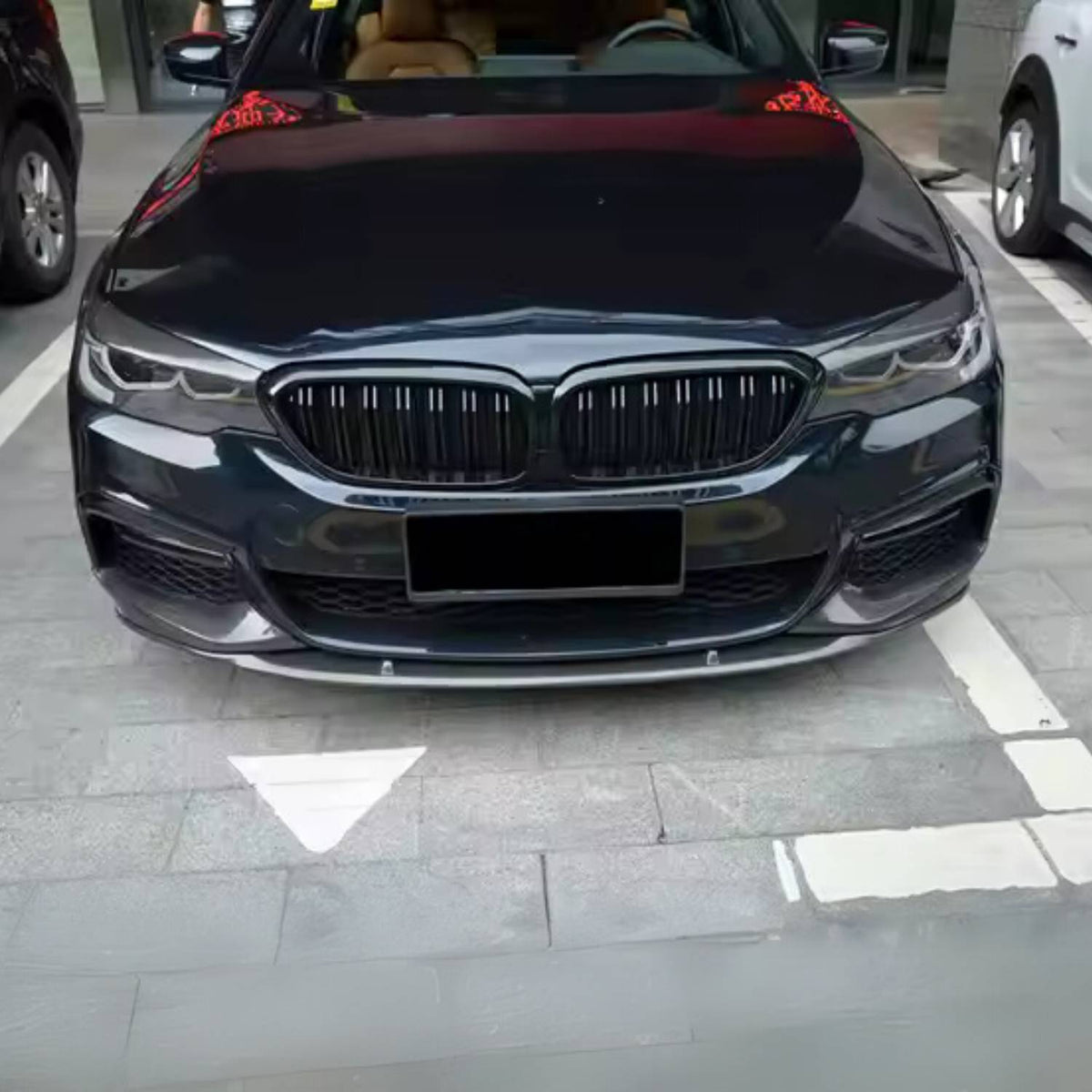 BMW 5 Series G30 M-Sport Carbon Fibre Mp Style Front Lip Splitter (2017-2020)