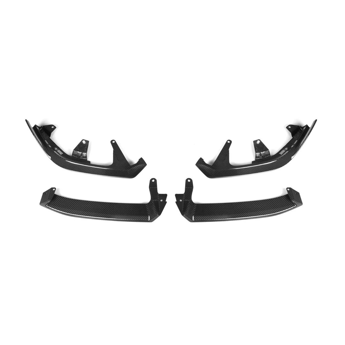 BMW 5 Series G60 G61 Pre-Preg Dry Carbon Fibre Mp Style Front Lip Splitter By OPTIC (2024+)