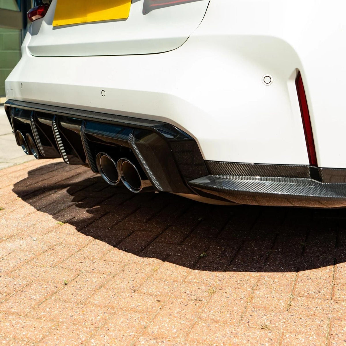 BMW M3 G80 G81 / M4 G82 G83 Pre-Preg Dry Carbon Fibre Mp Style Rear Diffuser By OPTIC (2021+)
