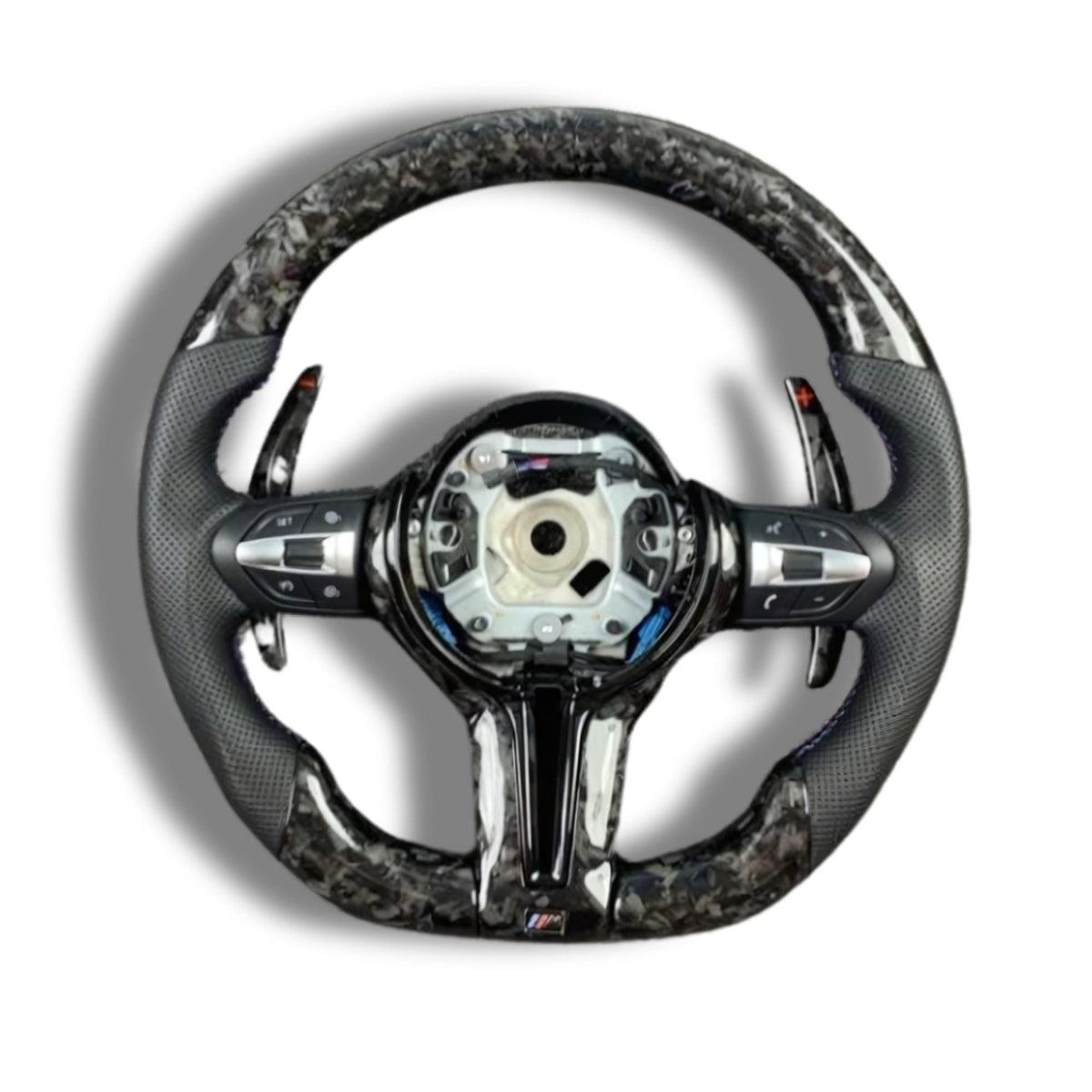 OPTIC Forged Carbon Fibre Custom Steering Wheel For BMW 1, 2, 3, 4 Series