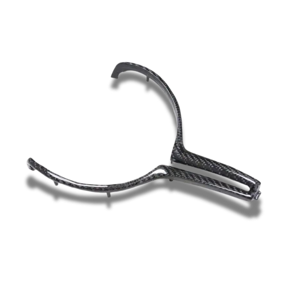 Carbon Fibre Steering Wheel Trim Insert For BMW F Series M Sport Steering Wheel V2
