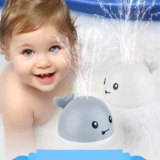 Bath toy – sprinkler whale