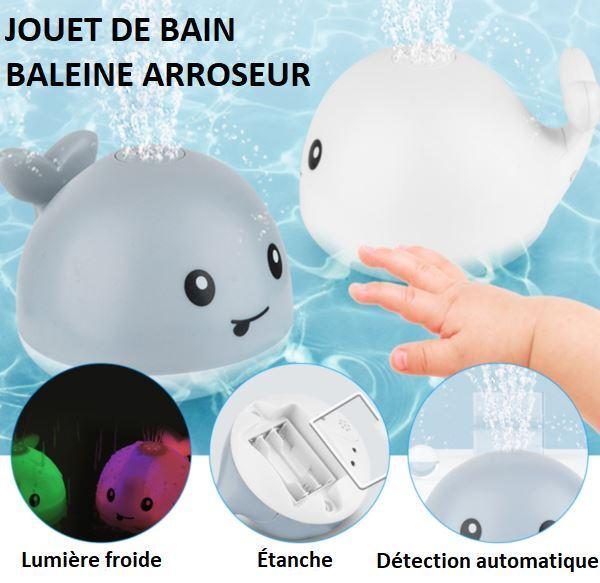 Bath toy – sprinkler whale