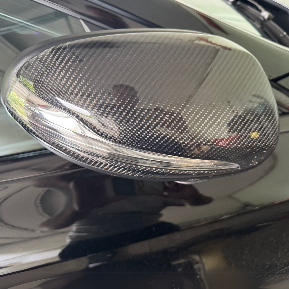Mercedes GLS X167 Carbon Fibre Mirror Covers (2019-2023)