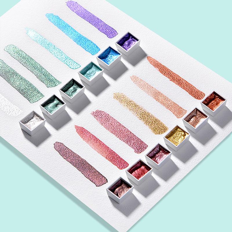 Metallic Watercolor Set