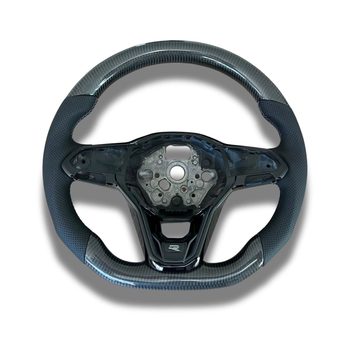 OPTIC Carbon Fibre Custom Steering Wheel For VW Golf MK8 (2019+)