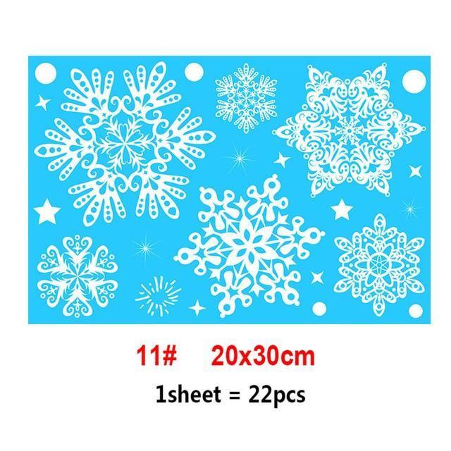 Christmas Window Sticker Decals