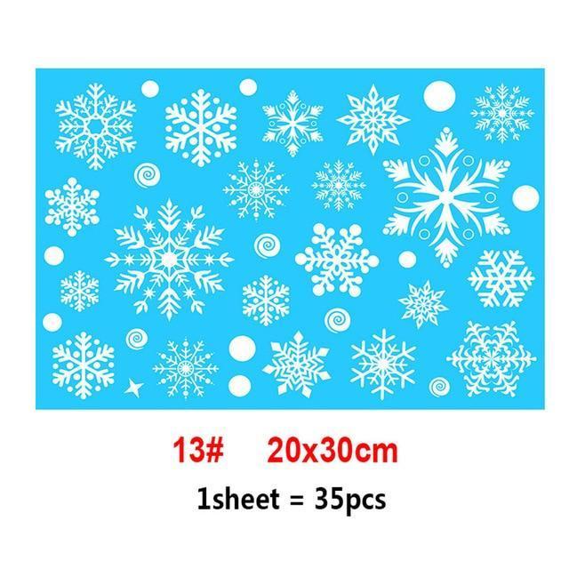 Christmas Window Sticker Decals