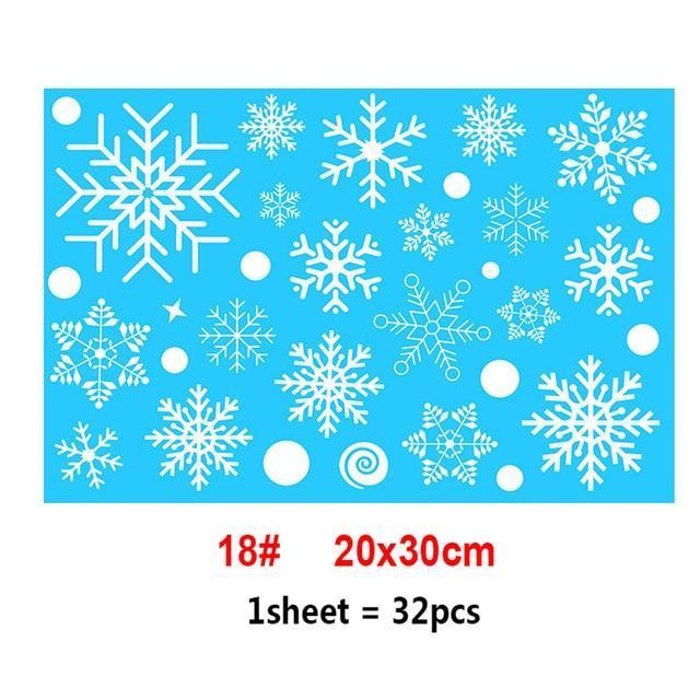 Christmas Window Sticker Decals
