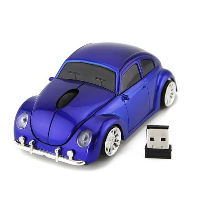 Wireless VW Beetle Model Mouse Gaming Mice With USB