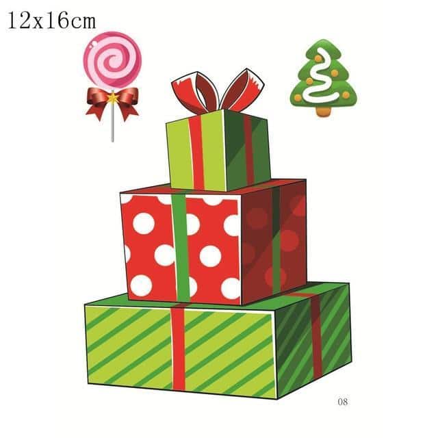 Christmas Window Sticker Decals
