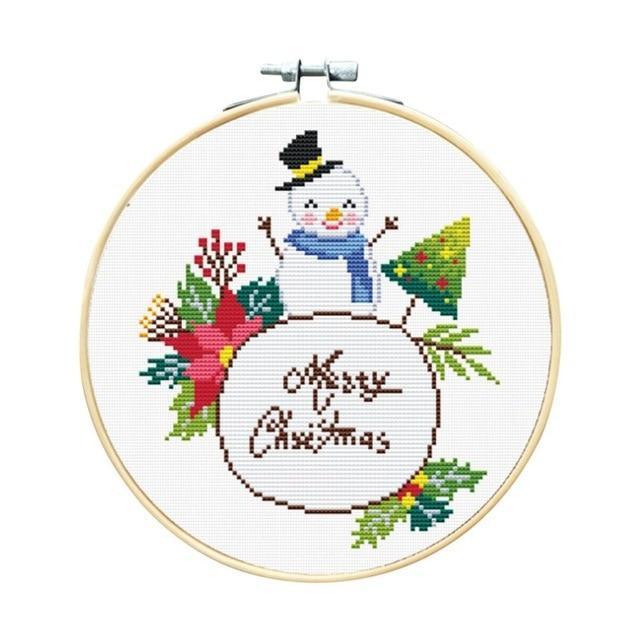 Christmas Embroidery Set