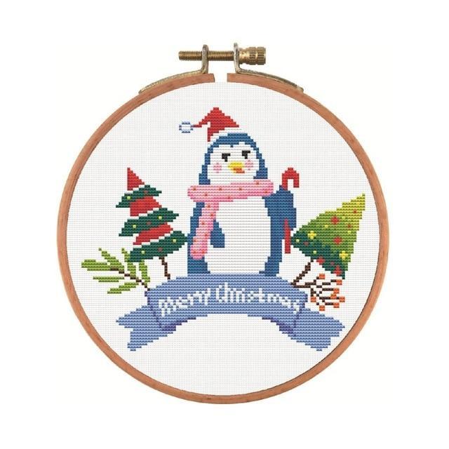 Christmas Embroidery Set