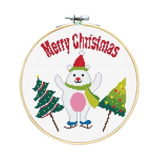 Christmas Embroidery Set
