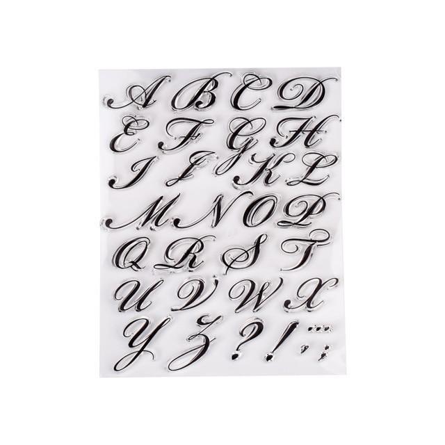 Alphabet Cake Stamp Tool