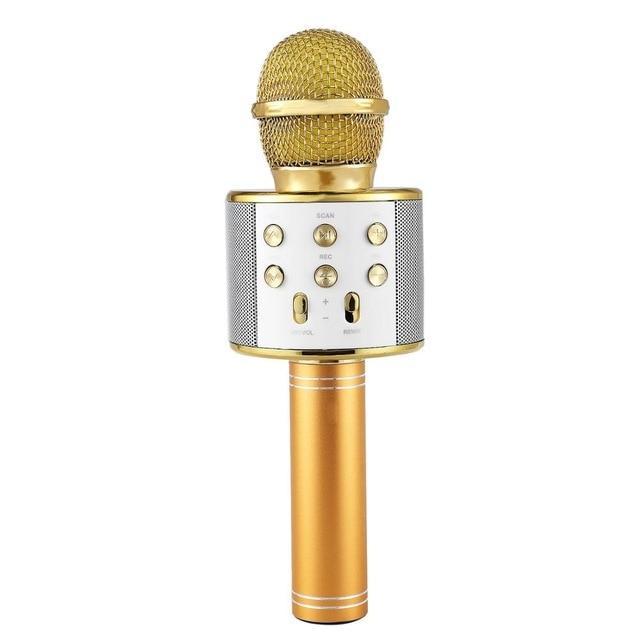 Wireless Portable Handheld Bluetooth Karaoke Kids Microphone